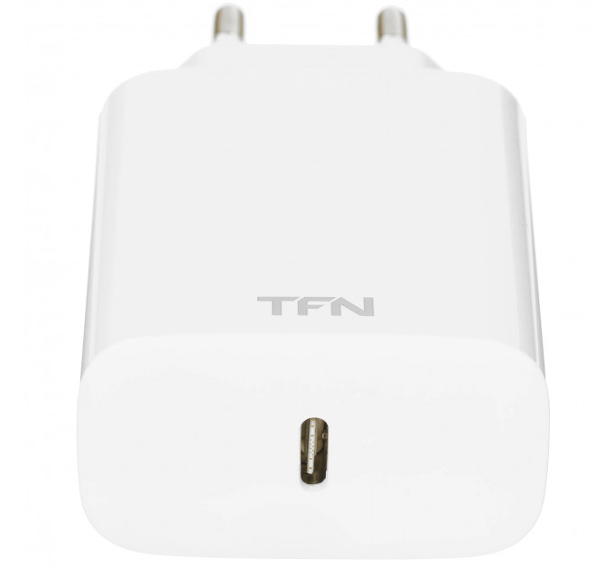 Сетевое зарядное устройство TFN RAPID Type-C PD 20W белый