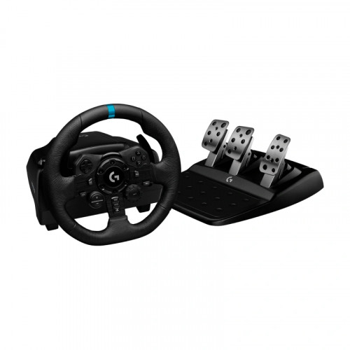 Руль и педали Logitech G923 Trueforce Racing System для PS4 / PS5 чёрный