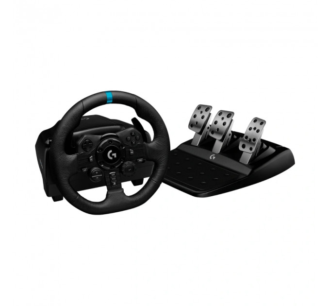 Руль и педали Logitech G923 Trueforce Racing System для PS4 / PS5 чёрный