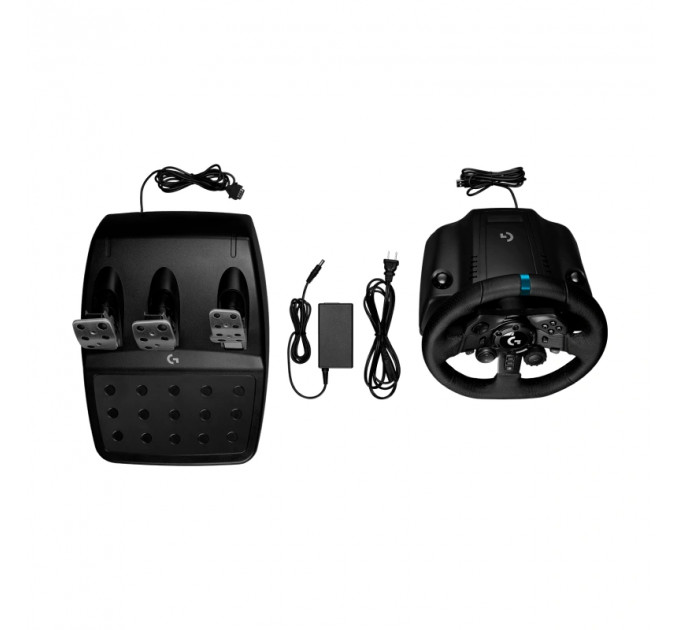 Руль и педали Logitech G923 Trueforce Racing System для PS4 / PS5 чёрный
