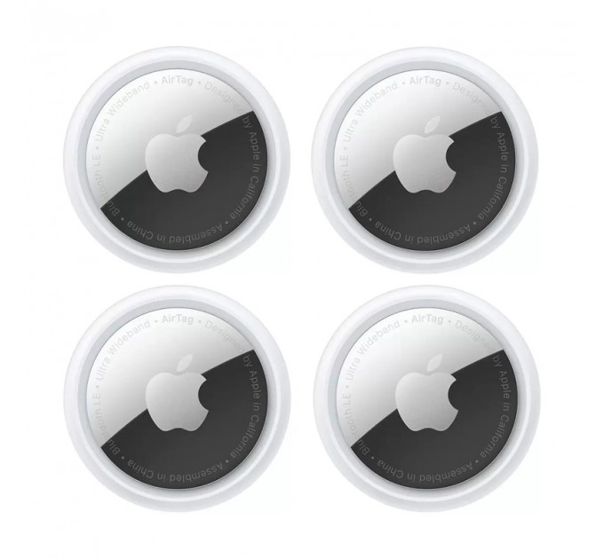 Беспроводная метка Apple AirTag (4pack) белый