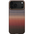Чехол Pitaka Slim Case Sunset для iPhone 17 Pro Max, коричневый