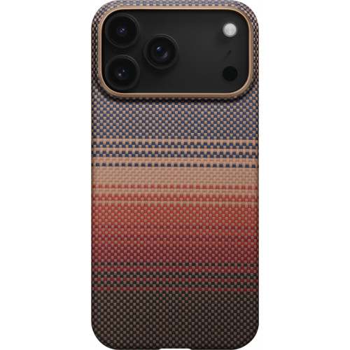 Чехол Pitaka Slim Case Sunset для iPhone 17 Pro Max, коричневый Чехол Pitaka Slim Case Sunset для iPhone 17 Pro Max, коричневый