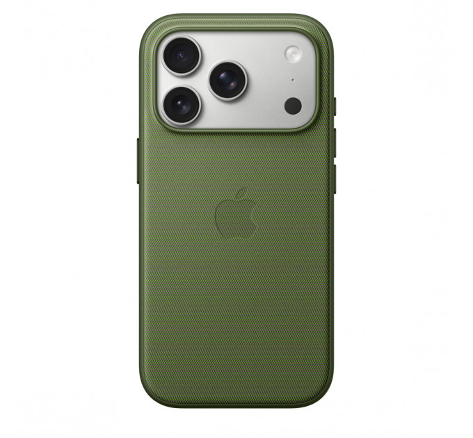 Чехол Apple для iPhone 17 Pro Max TechWoven MagSafe, зеленый