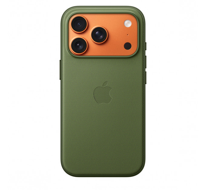 Чехол Apple для iPhone 17 Pro Max TechWoven MagSafe, зеленый