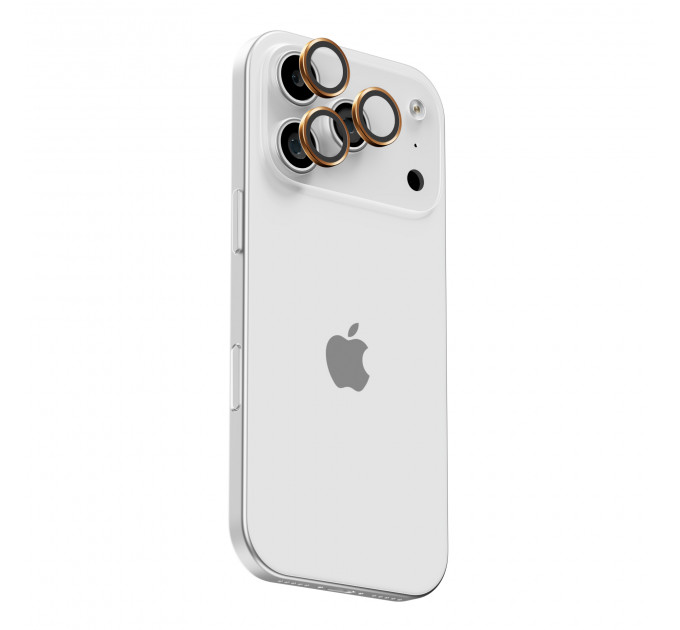 Защитное стекло для задней камеры  iPhone 17 Pro Max Ubear Orange