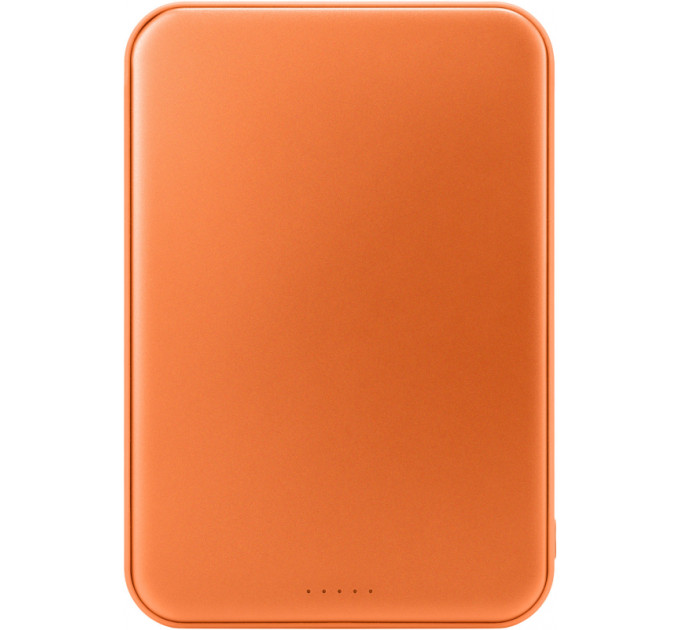 Внешний аккумулятор uBear Strike 5000mAh, Qi2.2, оранжевый