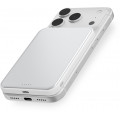 Внешний аккумулятор uBear Strike 5000mAh, Qi2.2, белый