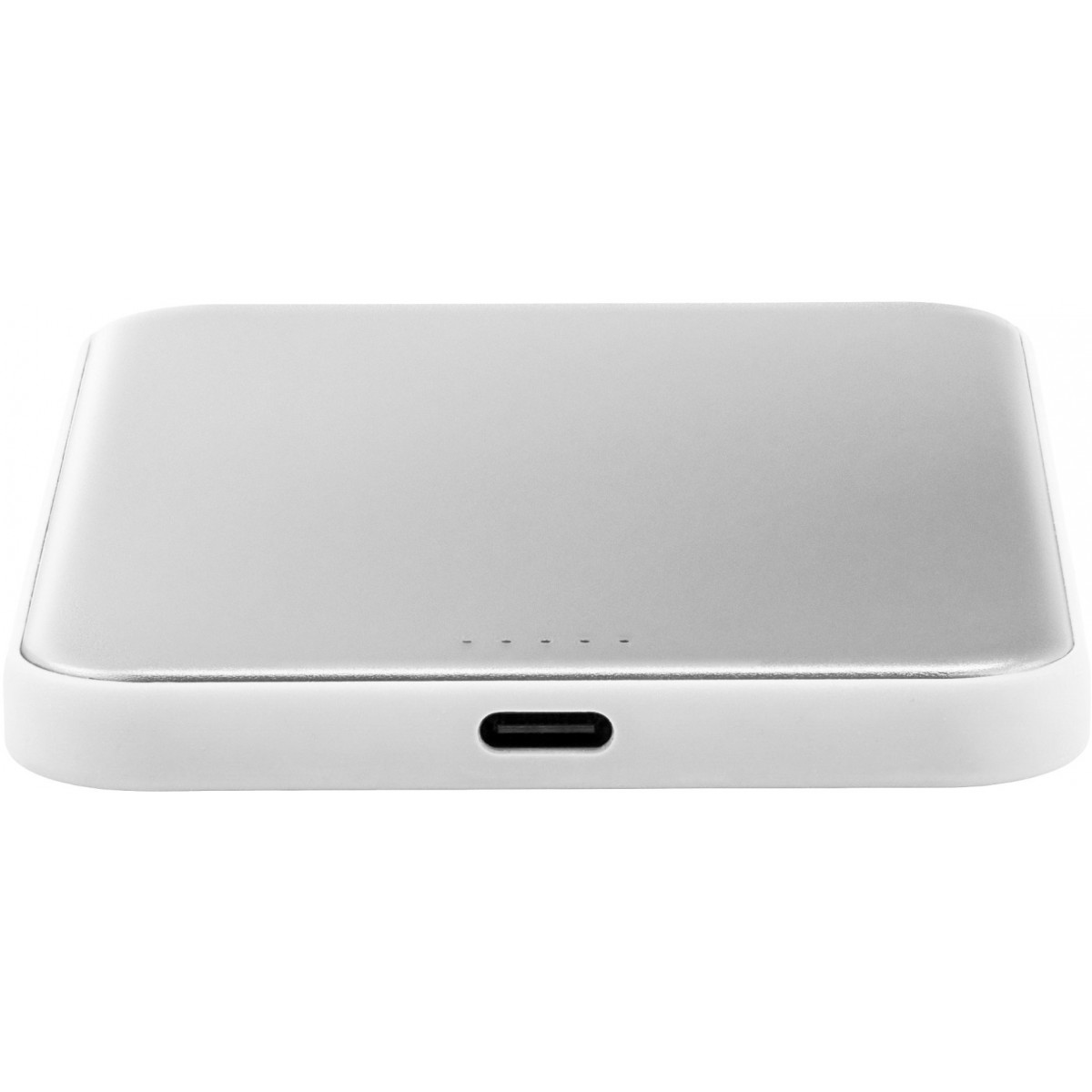 Внешний аккумулятор uBear Strike 5000mAh, Qi2.2, белый