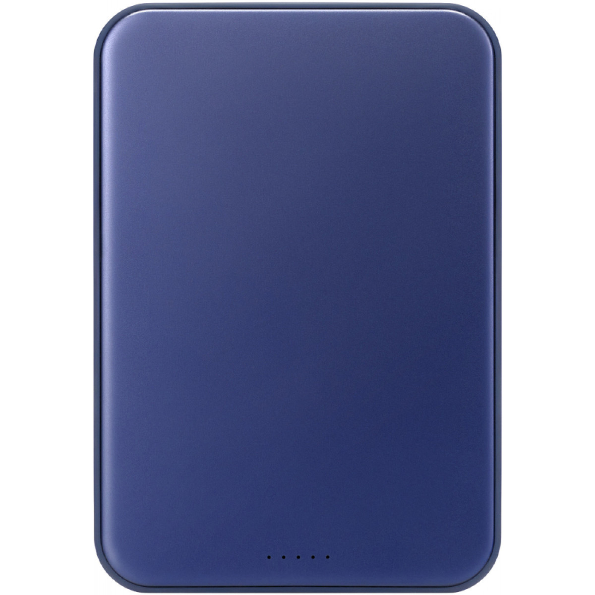 Внешний аккумулятор uBear Strike 5000mAh, Qi2.2, темно-синий