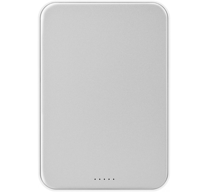 Внешний аккумулятор uBear Strike 5000mAh, Qi2.2, белый