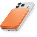 Внешний аккумулятор uBear Strike 5000mAh, Qi2.2, оранжевый