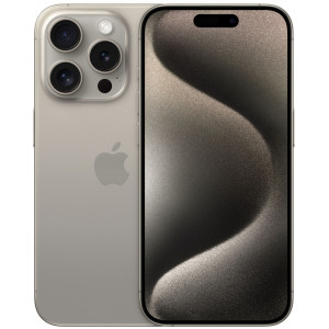 Б/У Apple iPhone 15 Pro Max 256Gb Natural Titanium (АКБ 86%)
