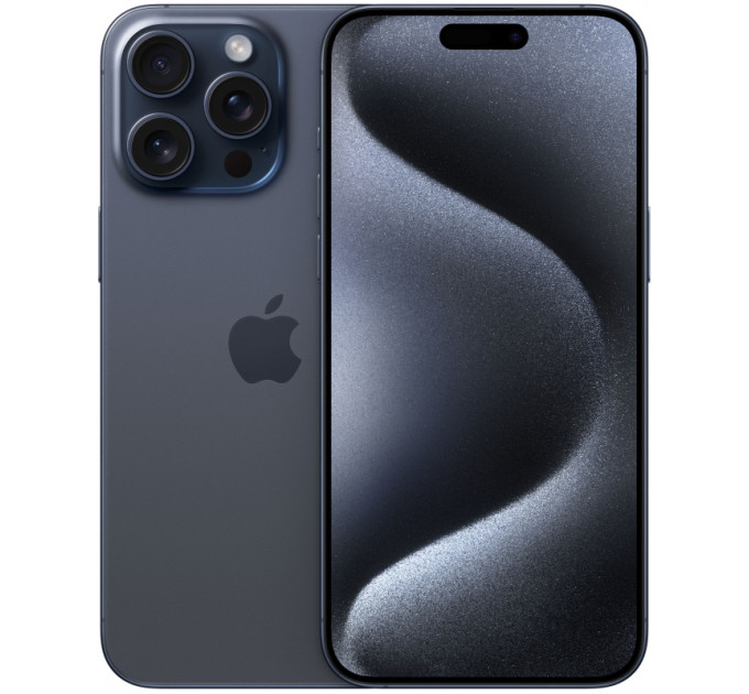 Б/У Apple iPhone 15 Pro Max 256Gb Blue Titanium (АКБ 87%)