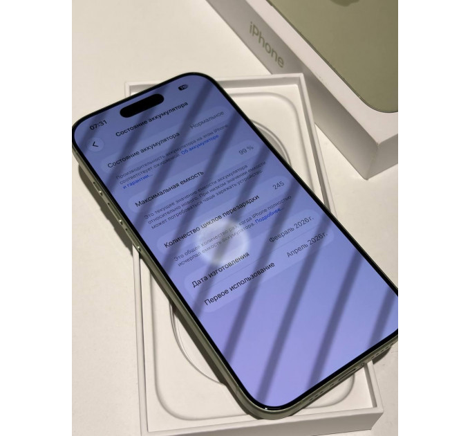 Б/У Apple iPhone 17 256 Gb Sage (eSim) АКБ 99%