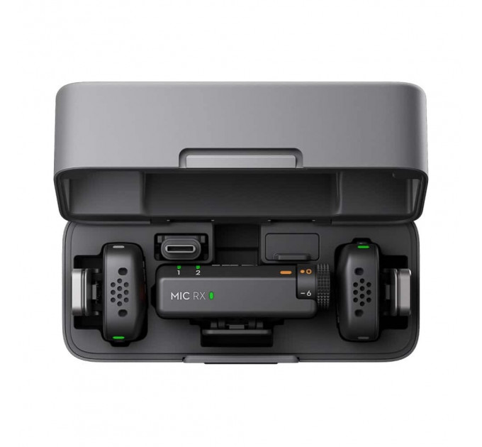  Микрофон DJI Mic Mini (2 TX + 1 RX + Charging Case)