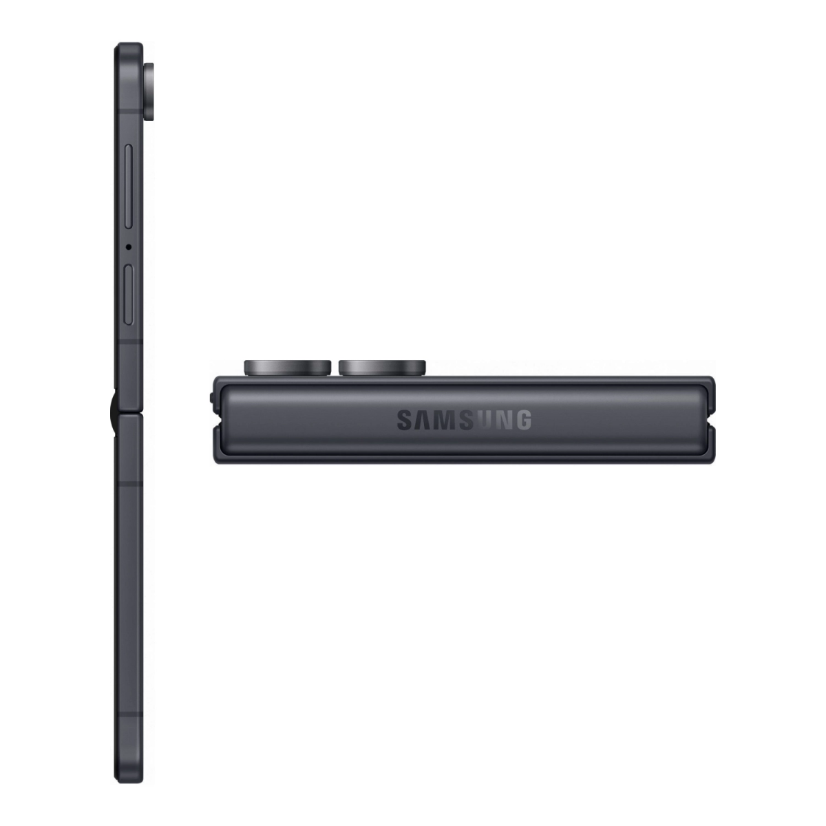 Смартфон Samsung Galaxy Z Flip8 12/512 ГБ графитовый (1sim + eSim)