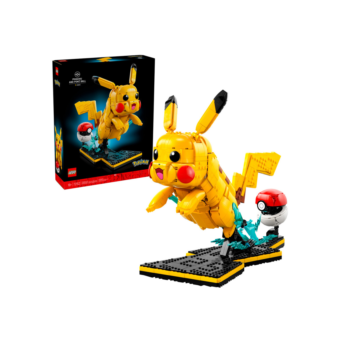 Конструктор LEGO Pokémon Pikachu & Poke Ball (72152)