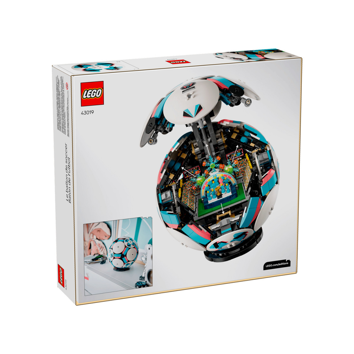 Конструктор LEGO Editions 43019 - Футбольный мяч со стадионом