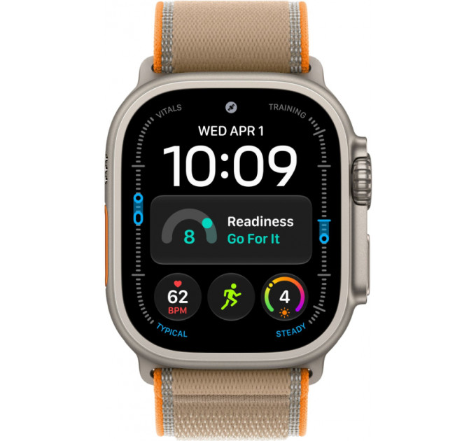 Умные часы Apple Watch Ultra 4 GPS+Cellular, 49 мм, Natural Titanium Sand Trail Loop M/L