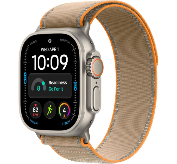 Умные часы Apple Watch Ultra 4 GPS+Cellular, 49 мм, Natural Titanium Sand Trail Loop M/L