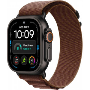 Умные часы Apple Watch Ultra 4 GPS+Cellular, 49 мм, Black Titanium Burgundy Alpine Loop M