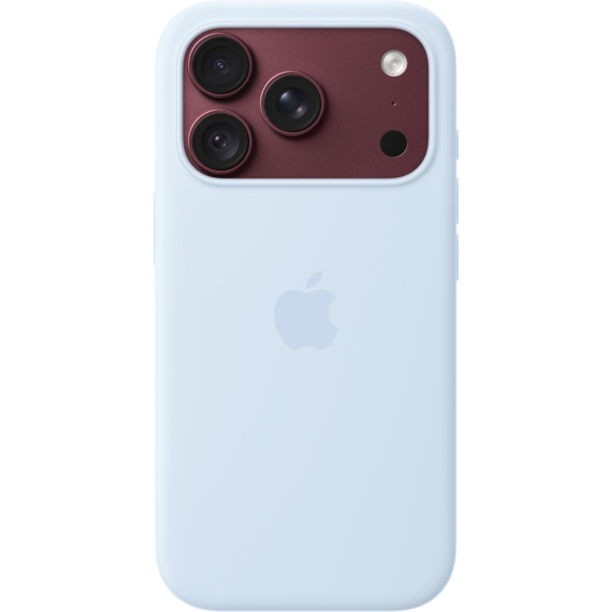 Чехол Apple для iPhone 18 Pro Max Silicone MagSafe, небесно-голубой