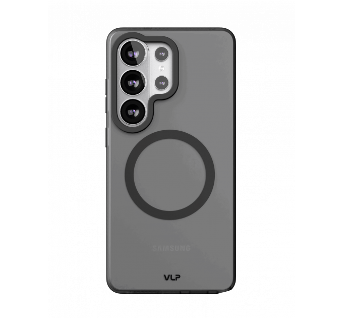 Чехол защитный VLP Moon Case с MagSafe для Samsung Galaxy S26 Ultra, черный