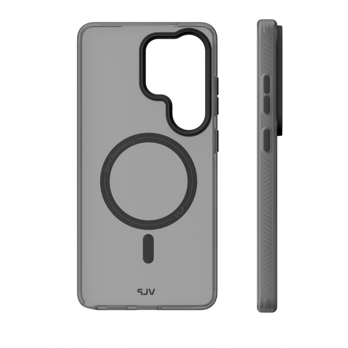 Чехол защитный VLP Moon Case с MagSafe для Samsung Galaxy S26 Ultra, черный