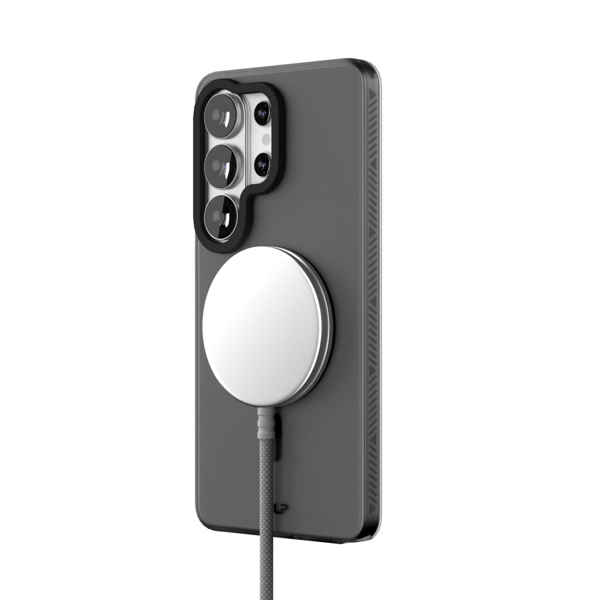 Чехол защитный VLP Moon Case с MagSafe для Samsung Galaxy S26 Ultra, черный