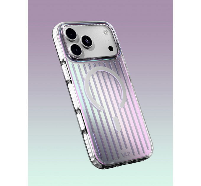 Чехол защитный VLP Pulse Case с MagSafe для iPhone 18 Pro Max, перламутр