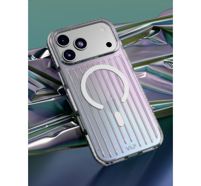 Чехол защитный VLP Pulse Case с MagSafe для iPhone 18 Pro Max, перламутр
