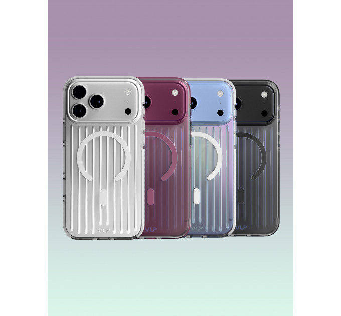 Чехол защитный VLP Pulse Case с MagSafe для iPhone 18 Pro Max, перламутр