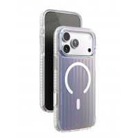 Чехол защитный VLP Pulse Case с MagSafe для iPhone 18 Pro Max, перламутр