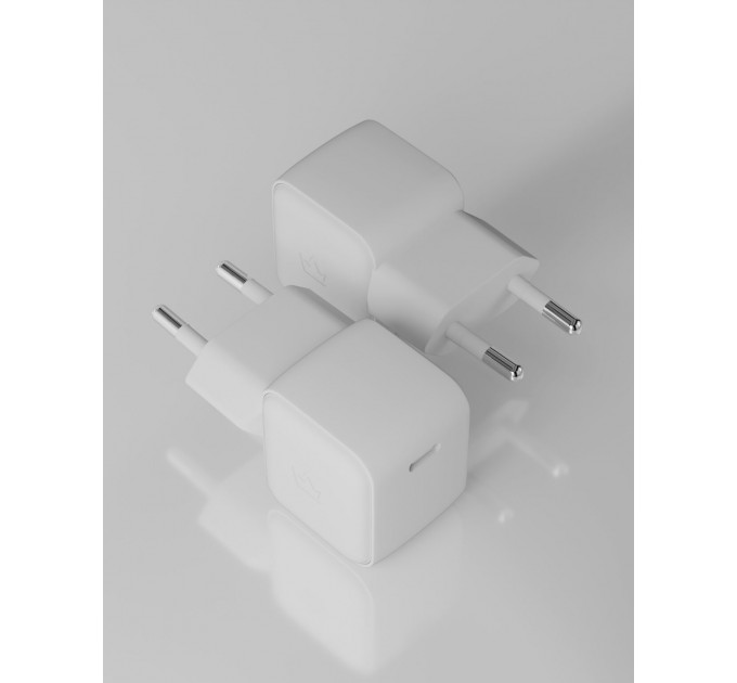 Сетевое зарядное устройство VLP G-Charge 30Вт USB-C, PD, QC, белый