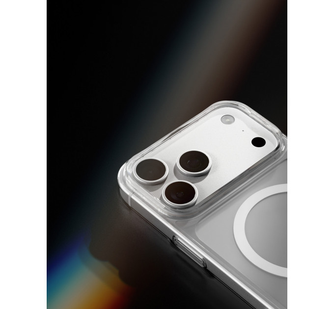 Чехол защитный VLP Diamond Case с MagSafe для iPhone 18 Pro, прозрачный
