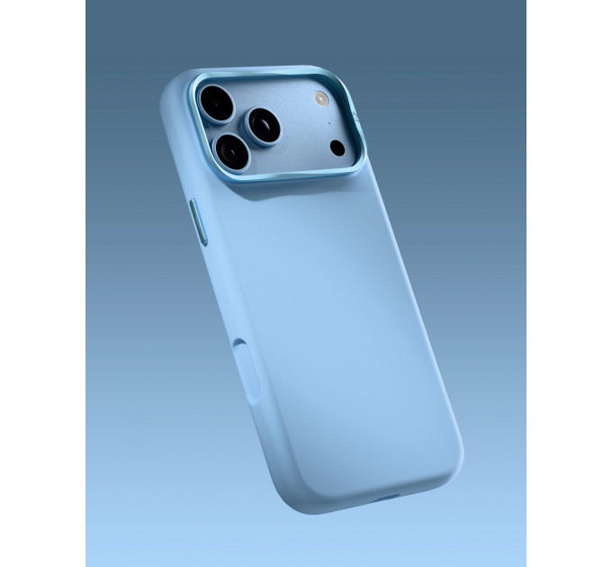 Чехол защитный VLP Aster Pro Case с MagSafe для iPhone 18 Pro Max, синий