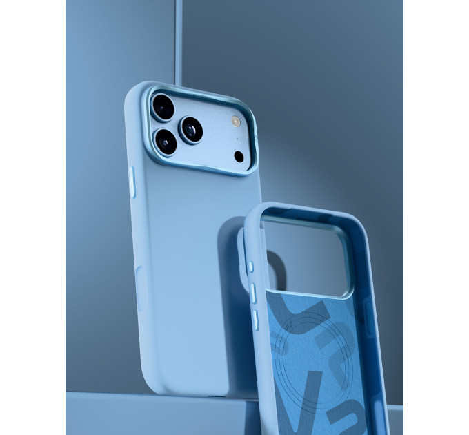 Чехол защитный VLP Aster Pro Case с MagSafe для iPhone 18 Pro Max, синий