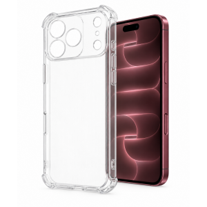 Чехол силиконовый для iPhone 18 Pro (Прозрачный)