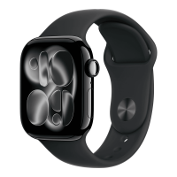 Умные часы Apple Watch Series 11 42mm GPS Jet Black Aluminum Case Black Sport Band M/L