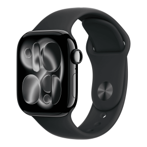 Умные часы Apple Watch Series 11 42mm GPS Jet Black Aluminum Case Black Sport Band S/M