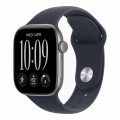 Умные часы Apple Watch Series 12 46mm GPS Space Gray Aluminum Case Navy Blue Sport Band M/L