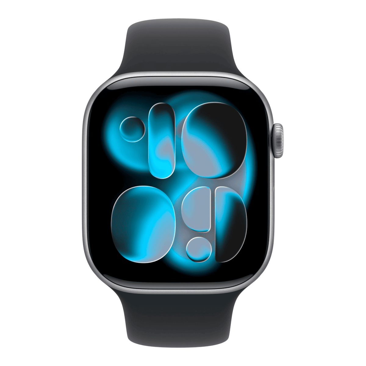 Умные часы Apple Watch Series 11 46mm GPS Space Gray Aluminum Case Black Sport Band S/M