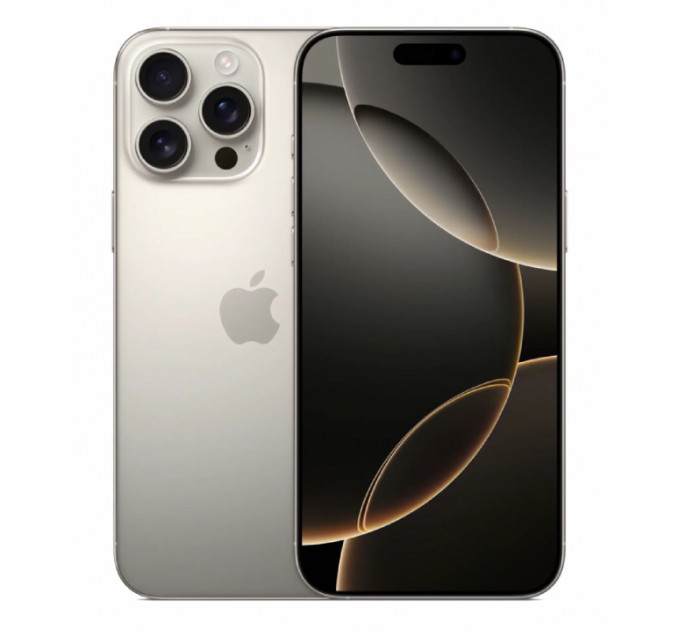 Смартфон Apple iPhone 16 Pro 512GB Natural Titanium (1 sim + eSIM)