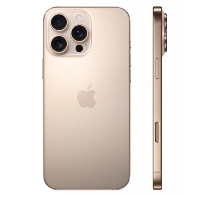 Смартфон Apple iPhone 16 Pro Max 256Gb Desert Titanium (1 sim + eSIM)