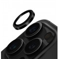 Защитное стекло для задней камеры iPhone 16 Pro Black WIWU