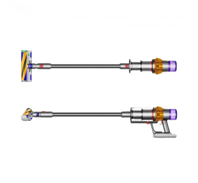 Беспроводной пылесос Dyson V15 Detect Absolute никель, жёлтый (SV47)