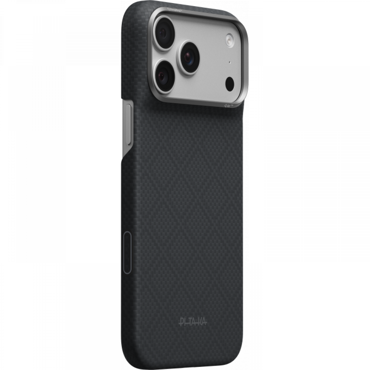 Ультра тонкий чехол PITAKA (Argyle) для iPhone 18 Pro Max, (Lava Black) Черный