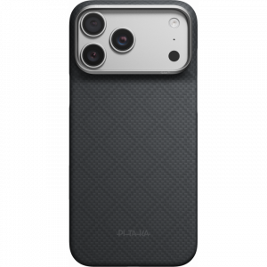 Ультра тонкий чехол PITAKA (Argyle) для iPhone 18 Pro, (Lava Black) Черный