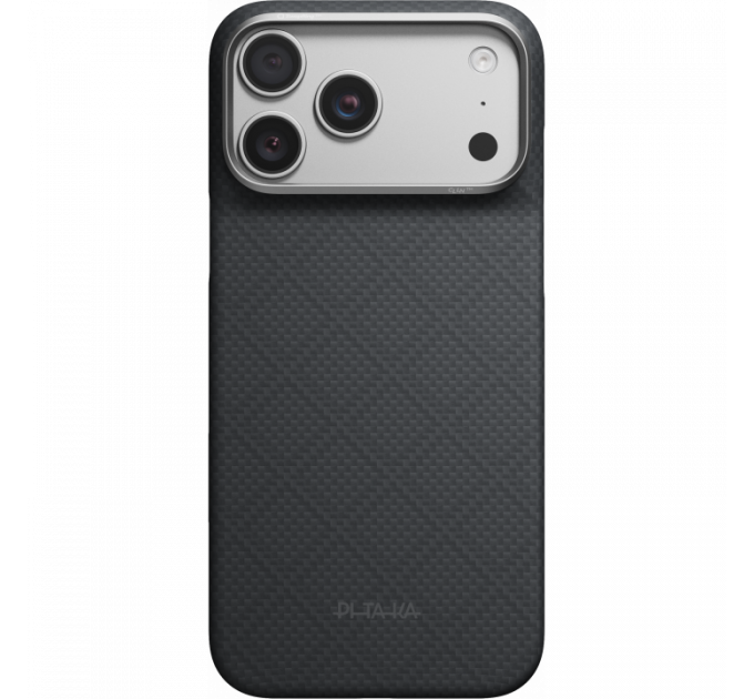 Ультра тонкий чехол PITAKA (Argyle) для iPhone 18 Pro Max, (Lava Black) Черный